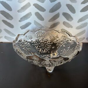 Crystal Clear Glass Bowl